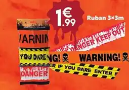 Maxi Bazar Ruban 3x3m offre