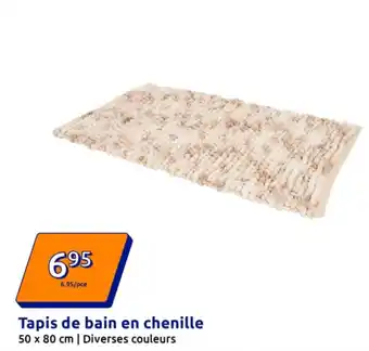Action Tapis de bain en chenille offre