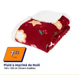 Action Plaid à imprimé de Noël offre