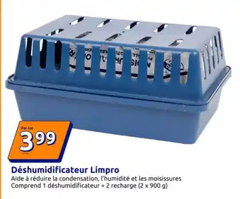 Action Déshumidificateur Limpro offre
