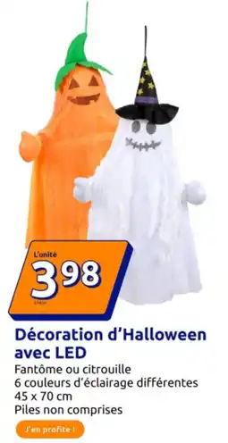 Action Décoration d'Halloween avec LED offre