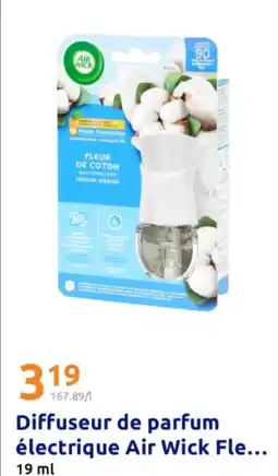 Action Diffuseur de parfum électrique air wick fle... offre