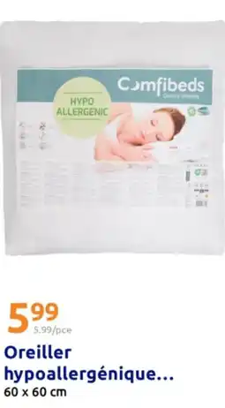 Action Oreiller hypoallergénique... offre