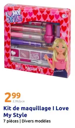 Action Kit de maquillage I Love My Style offre