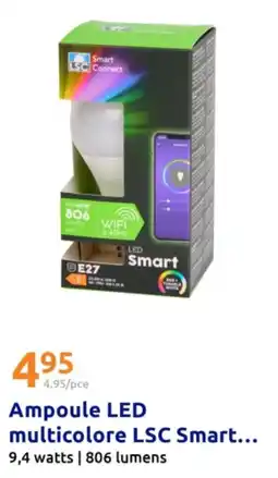 Action Ampoule led multicolore lsc smart offre