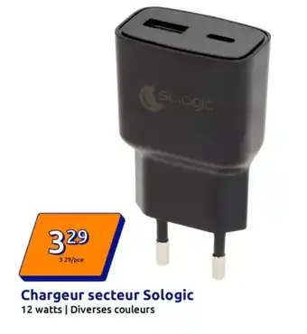 Action Chargeur secteur sologic offre