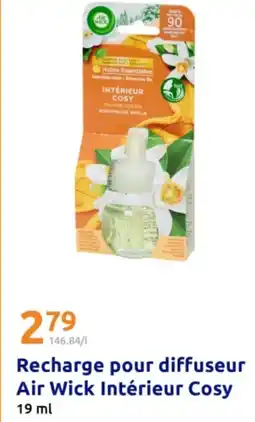 Action Recharge pour diffuseur air wick intérieur cosy offre
