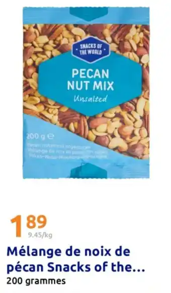 Action Mélange de noix de pécan snacks of the offre