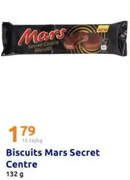 Action Biscuits Mars Secret Centre offre