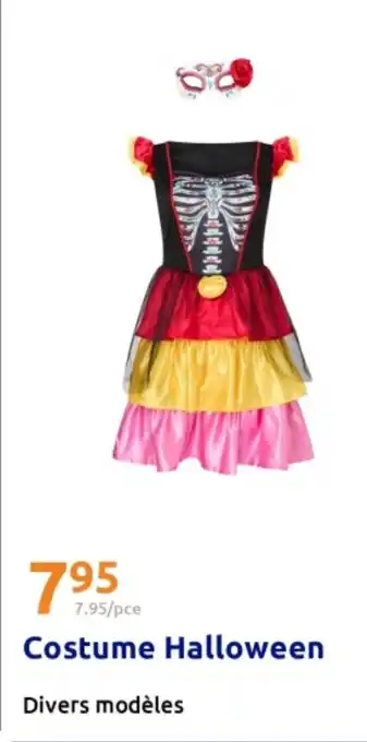 Action Costume halloween offre