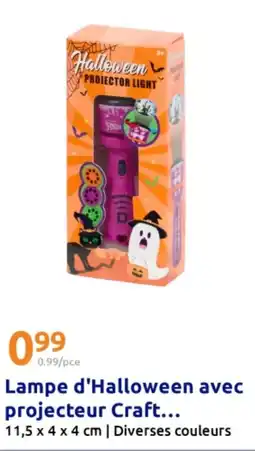 Action Lampe d'halloween avec projecteur craft offre