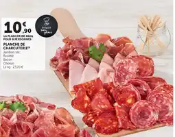 Super U Planche de charcuterie offre