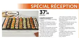 Super U Canapés gourmet offre