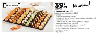Super U Canapés élégance offre