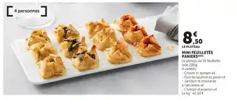 Super U Mini feuilletés paniers offre