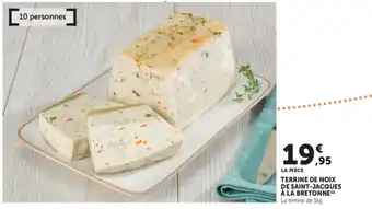 Super U Terrine de noix de saint-jacques à la bretonne offre