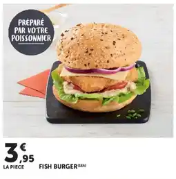 Super U Fish burger offre
