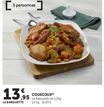 Super U Couscous offre