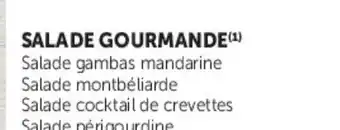 Super U Salade gourmande offre
