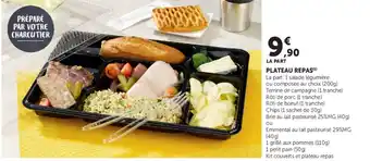 Super U Plateau repas offre