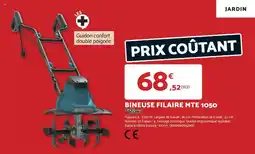 Bricomarché GO/ON! Bineuse filaire mte 1050 offre
