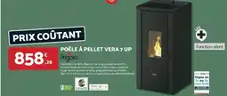 Bricomarché PEGASO Poêle à pellet vera 7 up offre