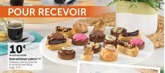 Super U Mini gâteaux lunch offre