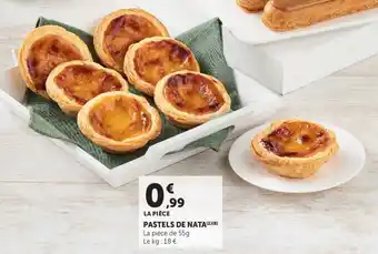 Super U Pastels de nata offre