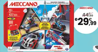 JouéClub Meccano MECCANO - MALLETTE DE CONSTRUCTION | offre