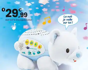JouéClub VTECH Ourson dodo nuit étoilée dès la naissance offre