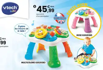 JouéClub VTech Ma table d’activités bilingue offre