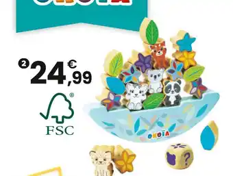 JouéClub Okoia JEU D’ÉQUILIBRE 21 PIÈCES | offre