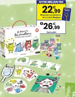 JouéClub Je découvre les émotions 3 ans offre