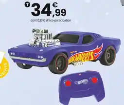 JouéClub HOT WHEELS VOITURE RC RODGER DODGER 1/16ÈME offre