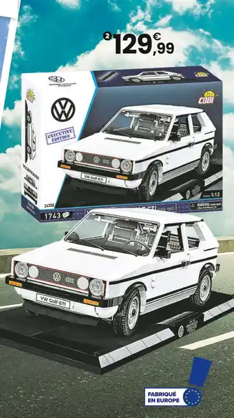 JouéClub Volkswagen Voiture Golf GTI (1976-1983) Executive Edition 1/12ème offre