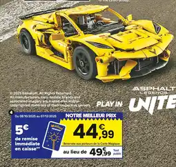 JouéClub Gameloft 42205 CHEVROLET CORVETTE STINGRAY offre