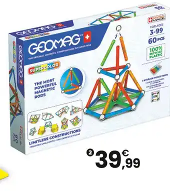 JouéClub Geomag supercolor recycle offre