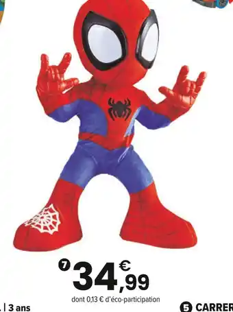 JouéClub Spidey danse et rampe offre