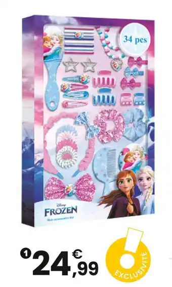JouéClub Disney Frozen COFFRET 34 PIÈCES BIJOUX ET ACCESSOIRES | offre