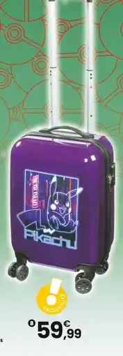 JouéClub POKÉMON Valise cabine pokémon | 7 ans offre