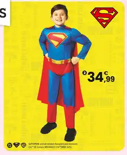 JouéClub Superman / rubies Déguisement Superman offre