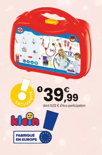 JouéClub KLEIN Mallette docteur prestige ii offre