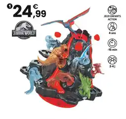 JouéClub Jurassic World Jurassic World shaky volcano offre