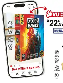 JouéClub Codenames offre