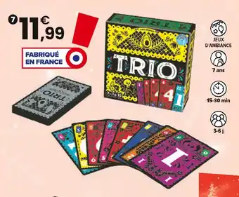 JouéClub TRIO offre