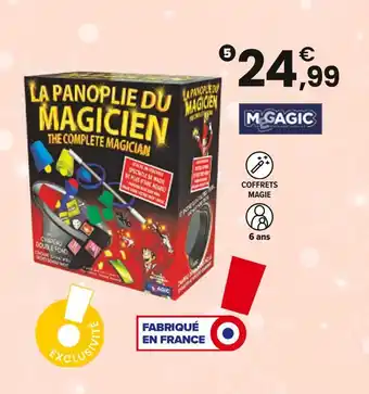 JouéClub M-GAGIC La panoplie du magicien offre