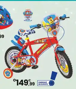 JouéClub Paw Patrol Vélo La Pat’ Patrouille 14’’ offre