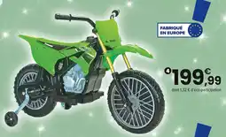 JouéClub Kawasaki Moto Cross Kawasaki KX85 II 12V Lithium offre