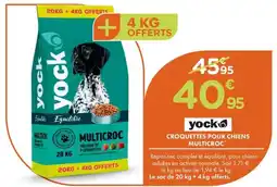 Point Vert YOCK Croquettes pour chiens multicroc offre