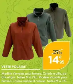 Point Vert Veste polaire offre